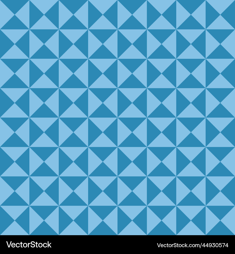 Seamless background with triangles blue Royalty Free Vector