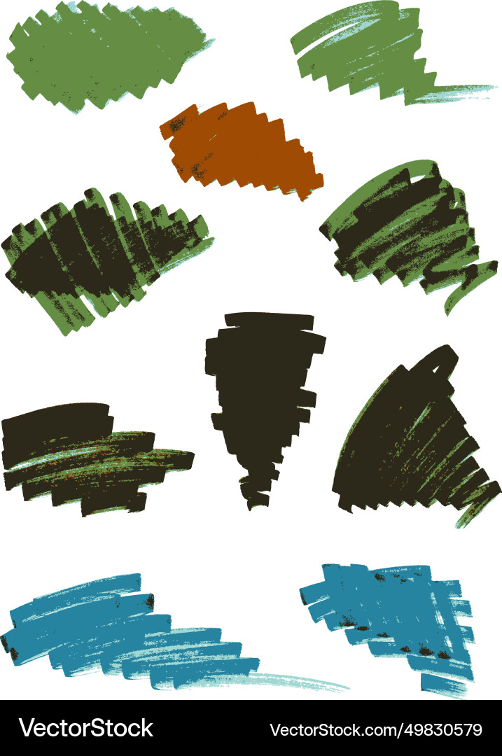 Brushes Royalty Free Vector Image - VectorStock