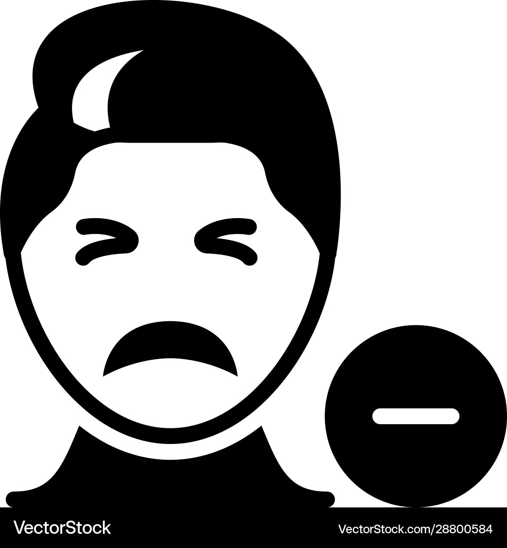 Negative Royalty Free Vector Image - VectorStock