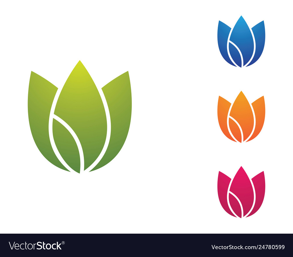 Lotus symbol Royalty Free Vector Image - VectorStock