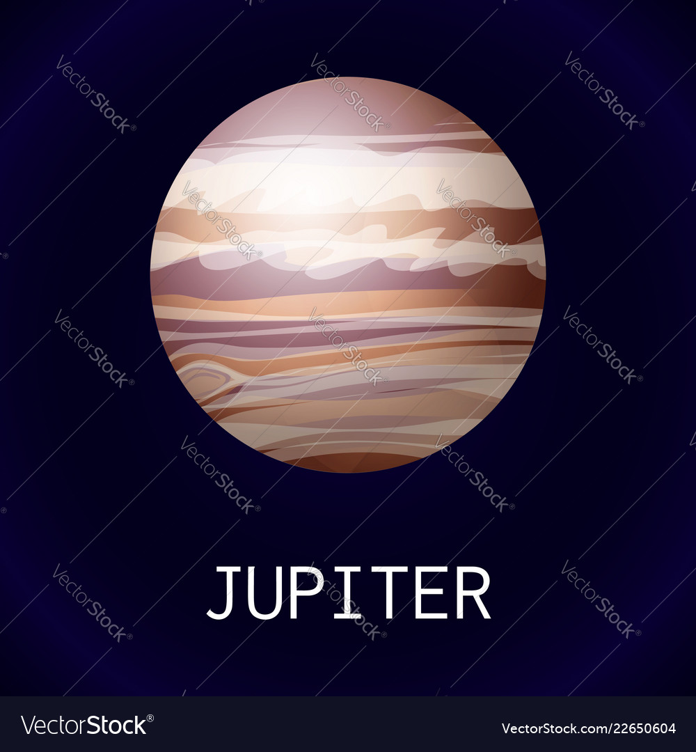 cartoon jupiter planet