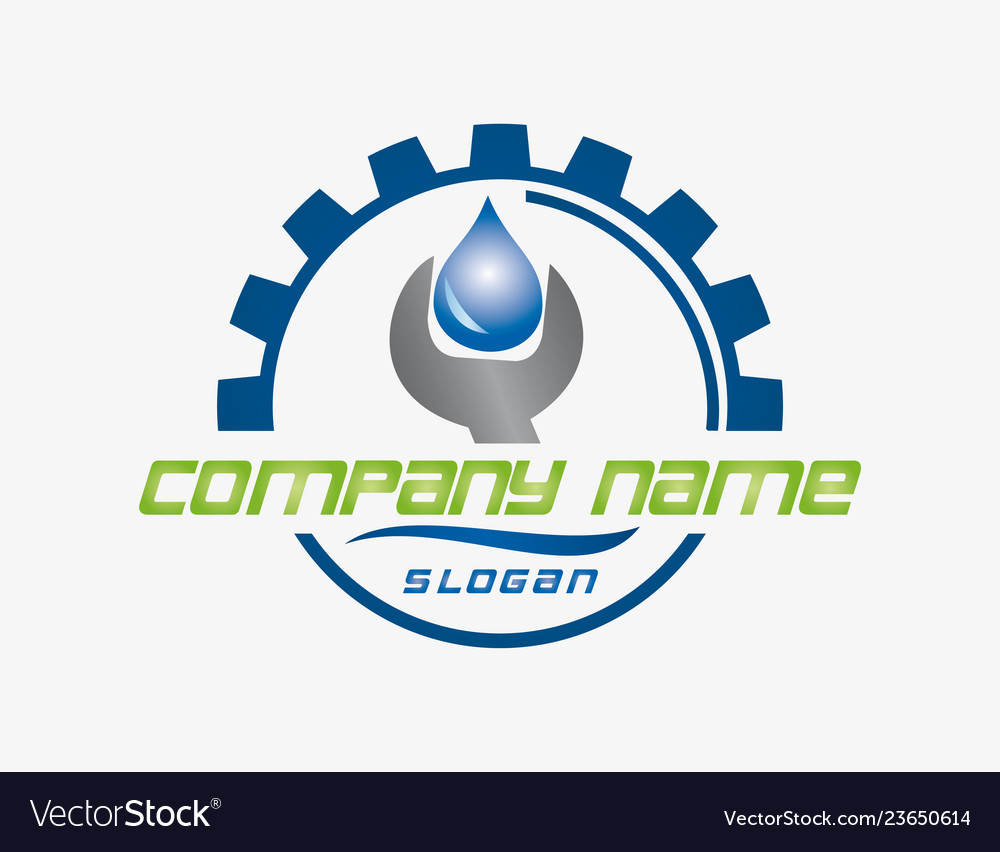 Plumber design Royalty Free Vector Image - VectorStock