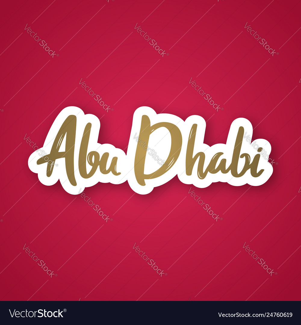 Image result for abu dhabi name