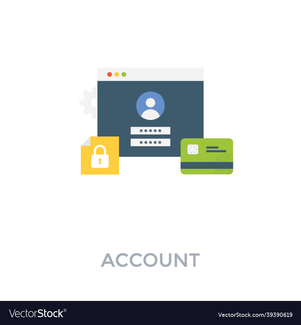 Account Royalty Free Vector Image - VectorStock