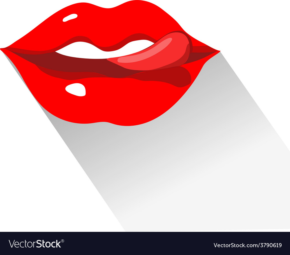 Female Lips Royalty Free Vector Image Vectorstock 9611