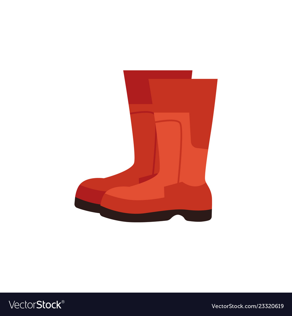 Red hot sale construction boots