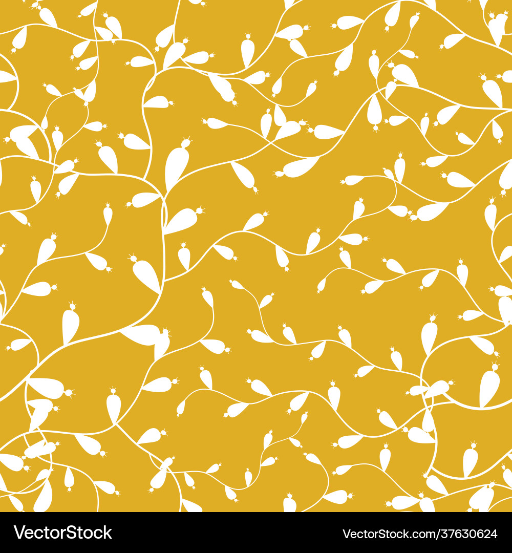 Seamless nature leaf pattern Royalty Free Vector Image