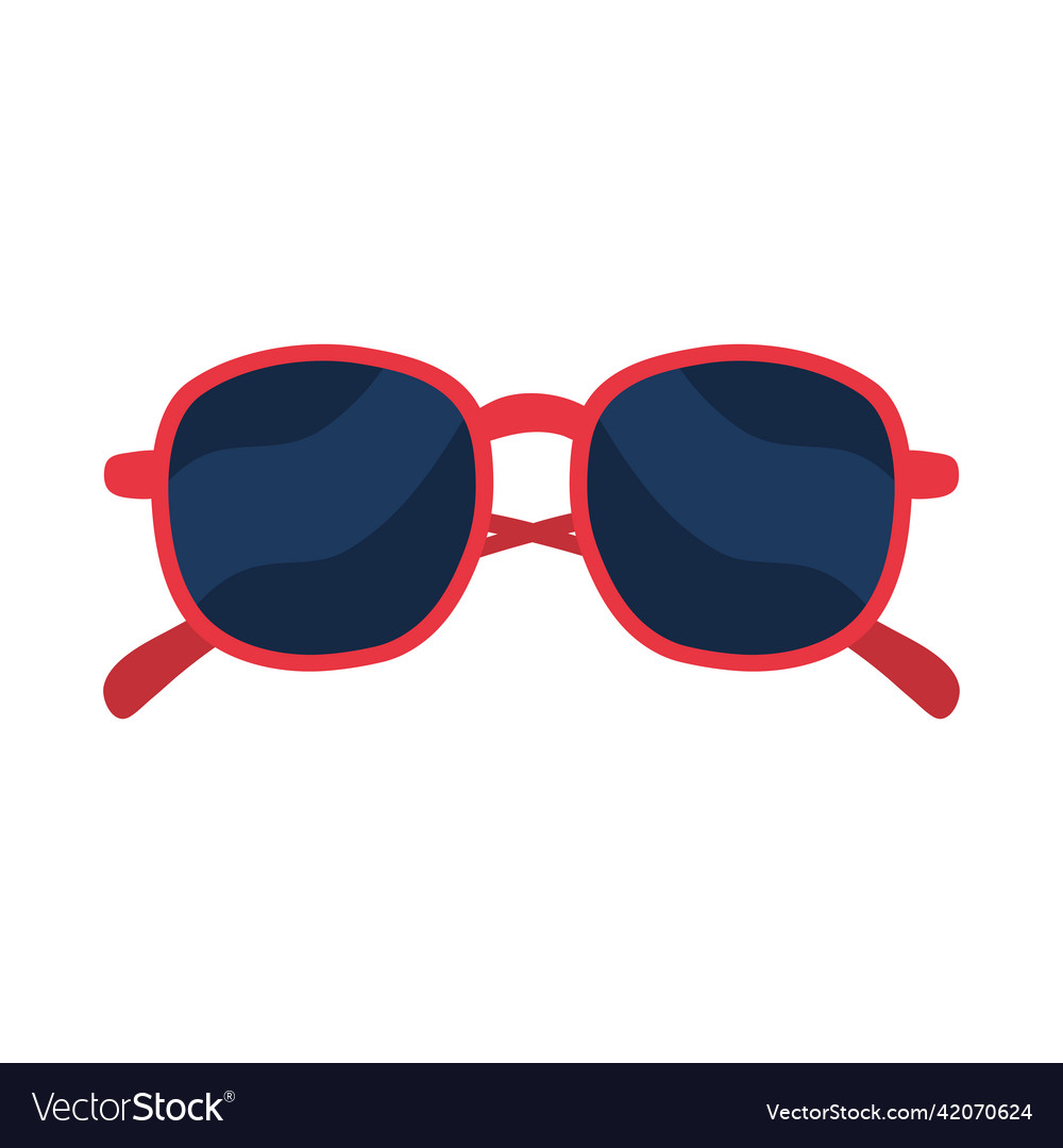 Sunglasses Fashion Icon Royalty Free Vector Image