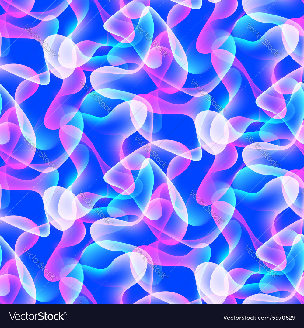 Abstract blue seamless pattern Royalty Free Vector Image