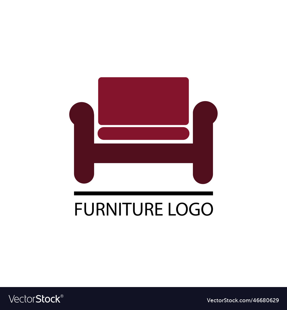 Furniture logo Royalty Free Vector Image - VectorStock