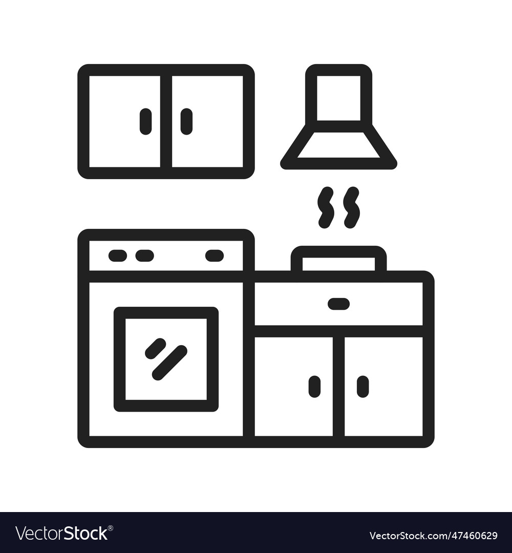 Kitchen icon image Royalty Free Vector Image - VectorStock