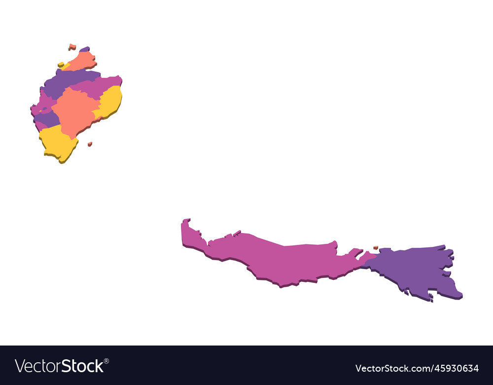 Malaysia Political Map Of Administrative Divisions