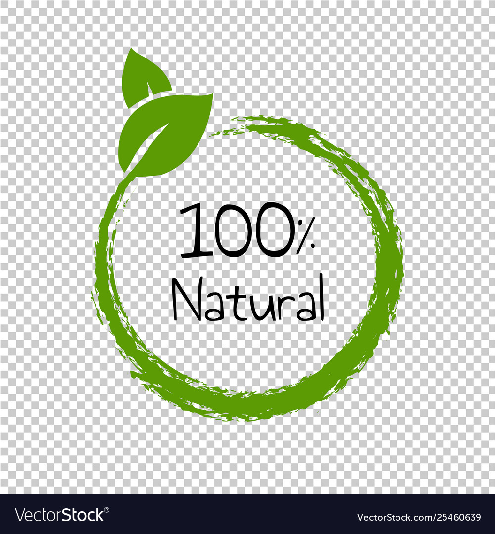 Natural product isolated transparent background