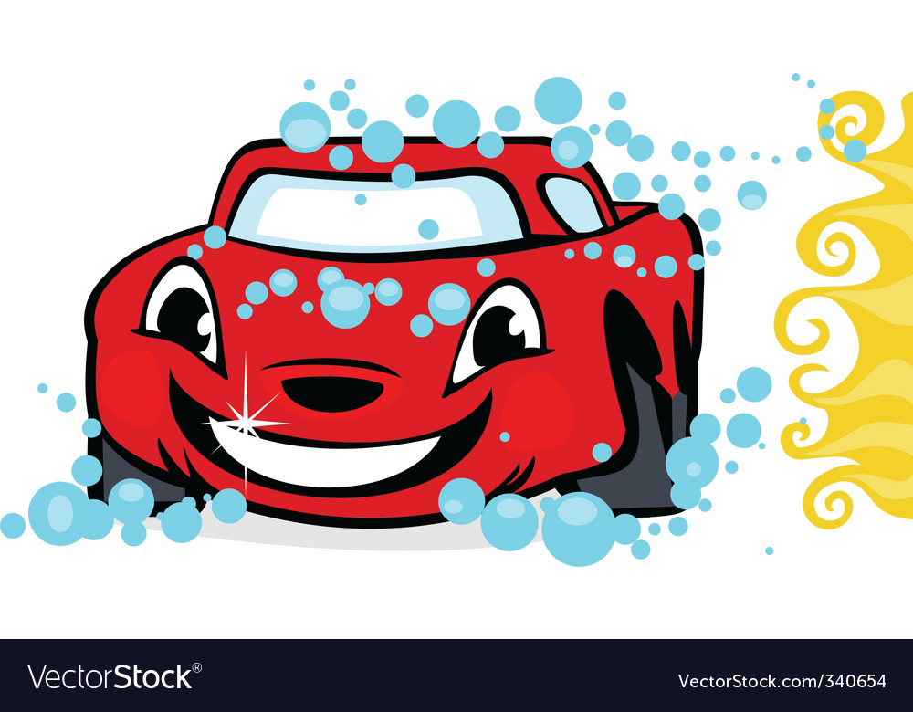 Car wash Royalty Free Vector Image - VectorStock