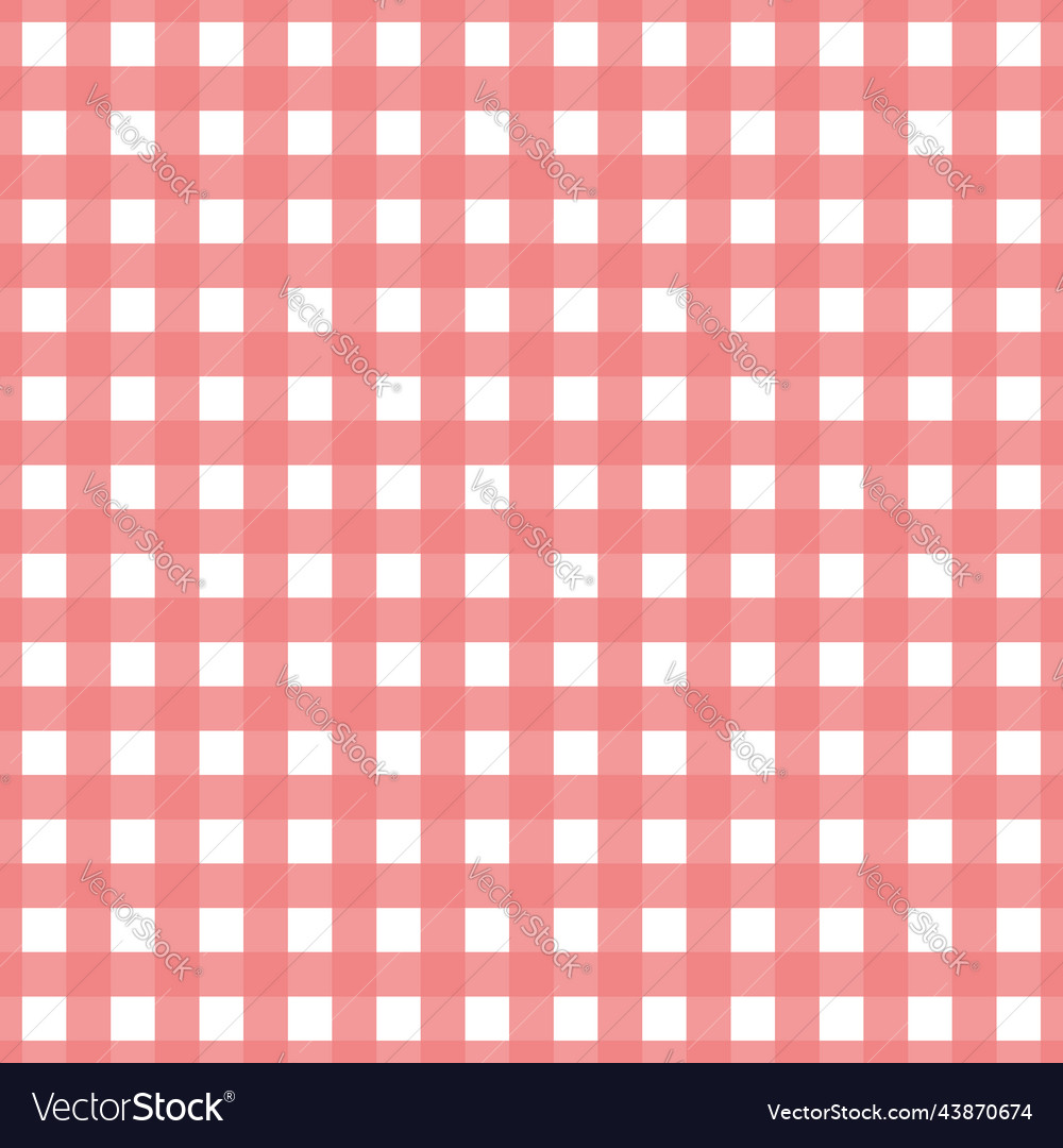 A seamless classic gingham check pattern design Vector Image