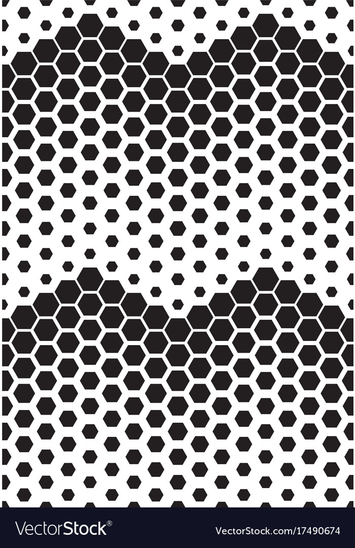 Abstract seamless pattern with gradient effect Vector Image