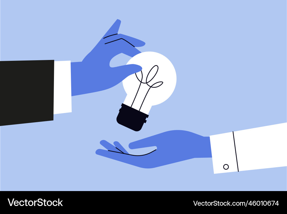 Business creative concept Royalty Free Vector Image