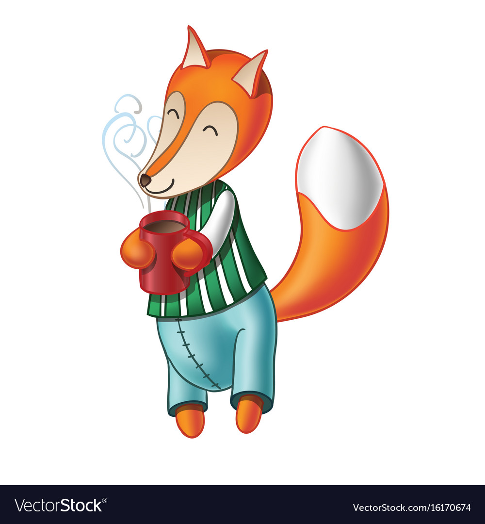 fox and coffee
