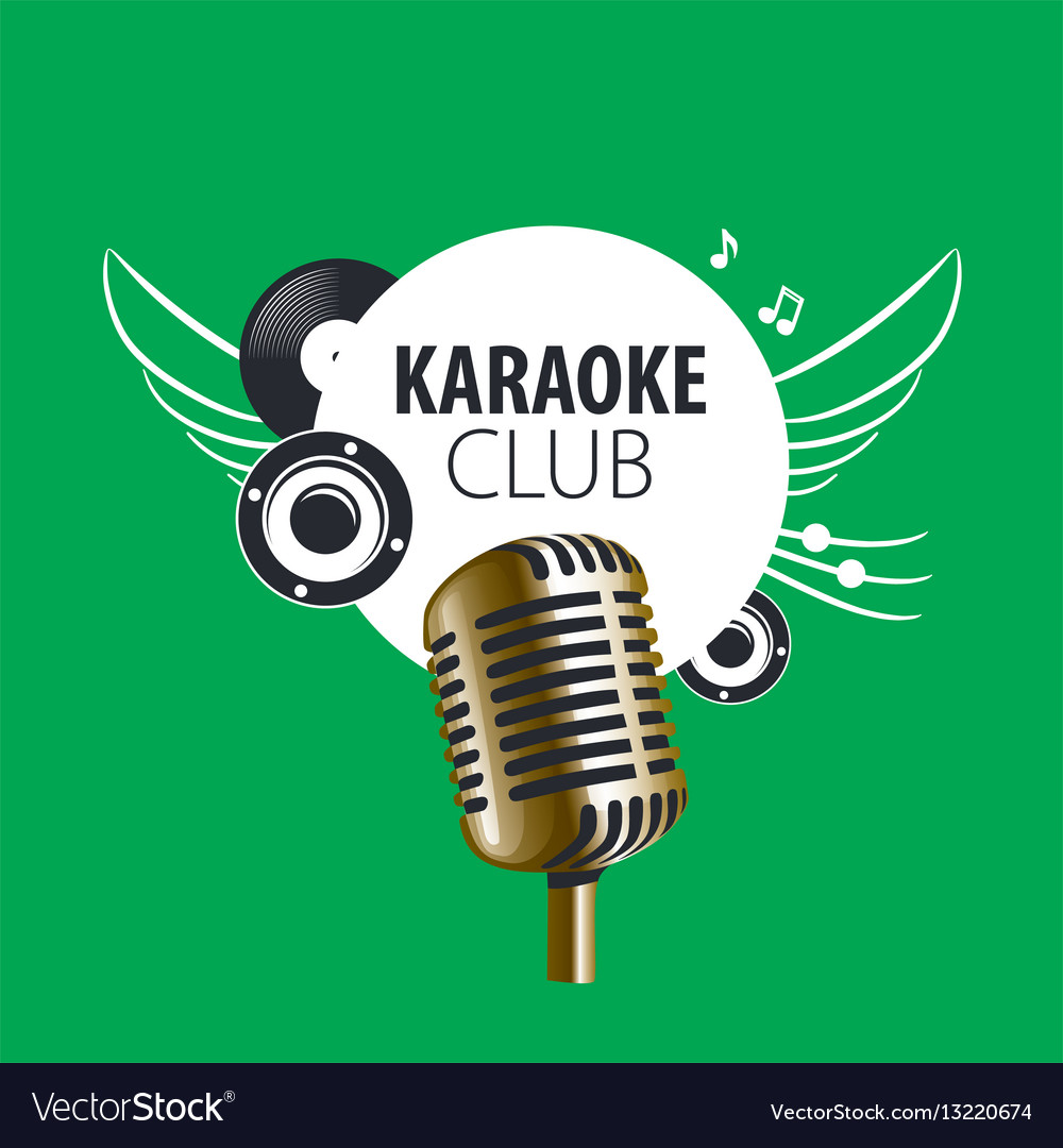 Logo karaoke Royalty Free Vector Image - VectorStock