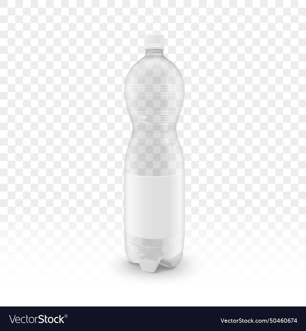 Plastic beverage bottle