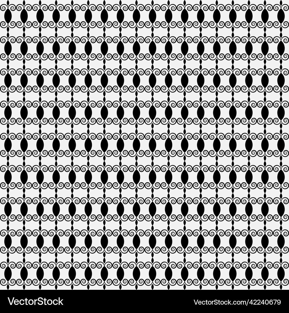 Black white elements pattern geometric Royalty Free Vector