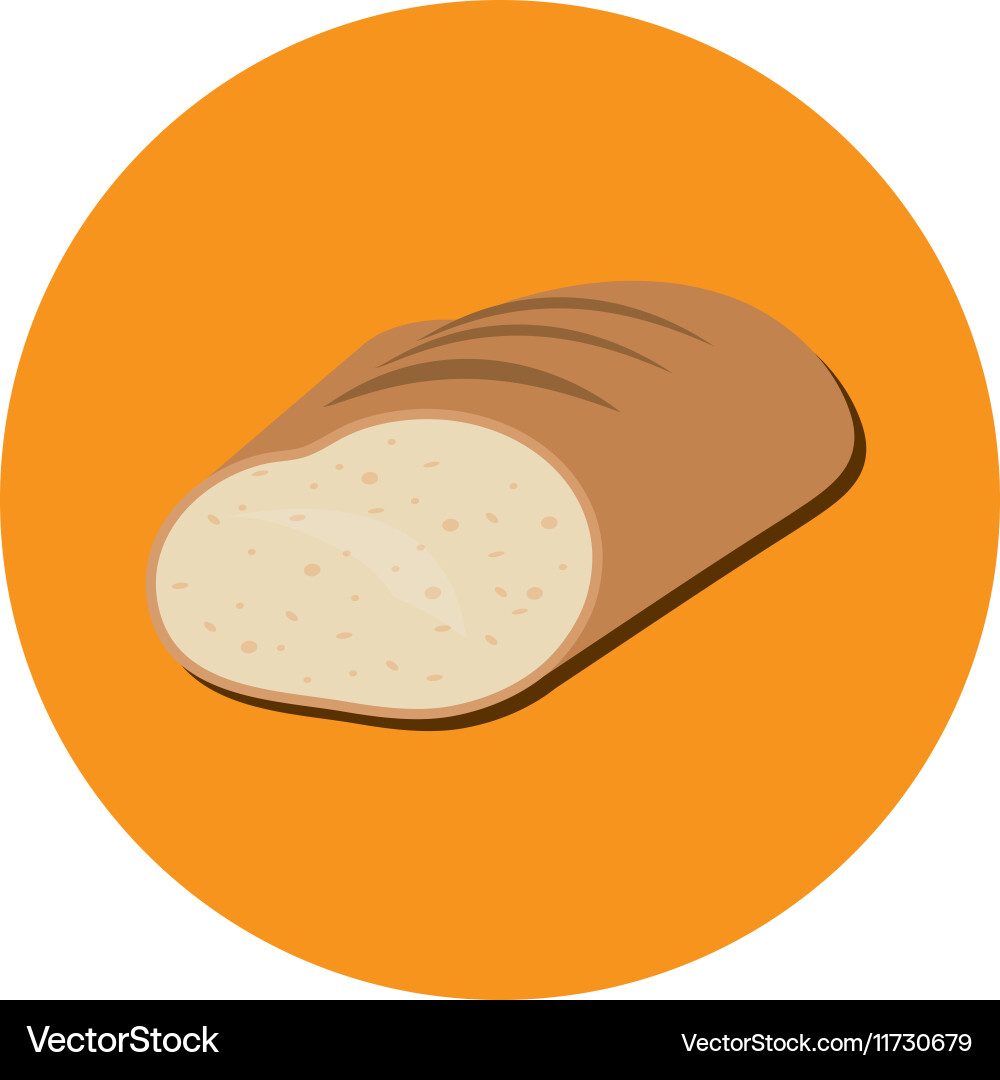 Bread fresh bakery Royalty Free Vector Image - VectorStock