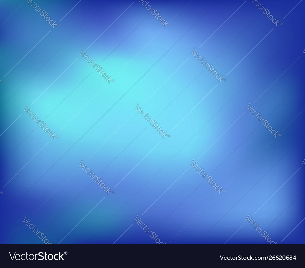 Blue abstract gradient background Royalty Free Vector Image