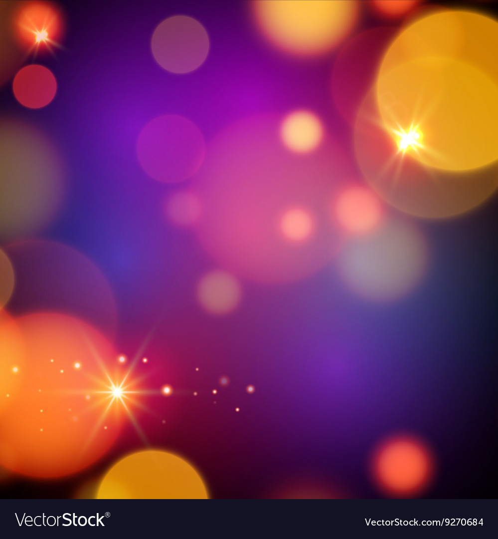 Magic background design lights Royalty Free Vector Image