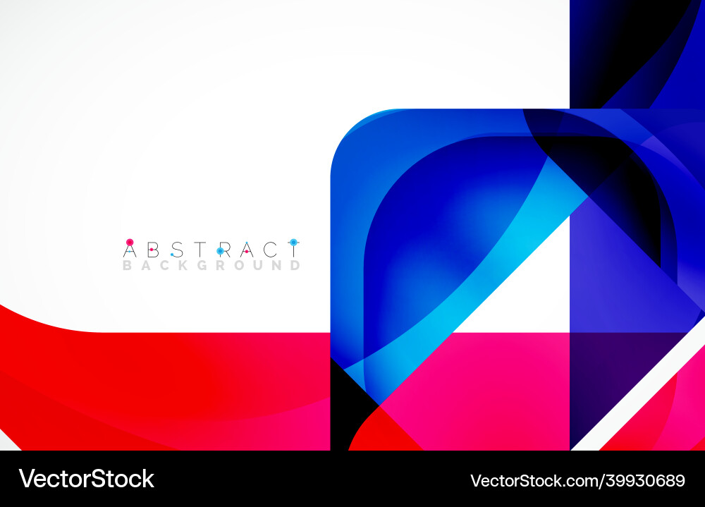 Minimal background abstract square shape Vector Image