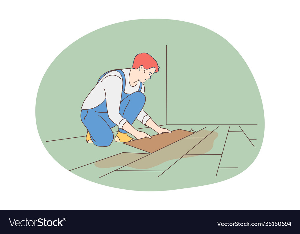 Manual worker professions for man job concept Vector Image
