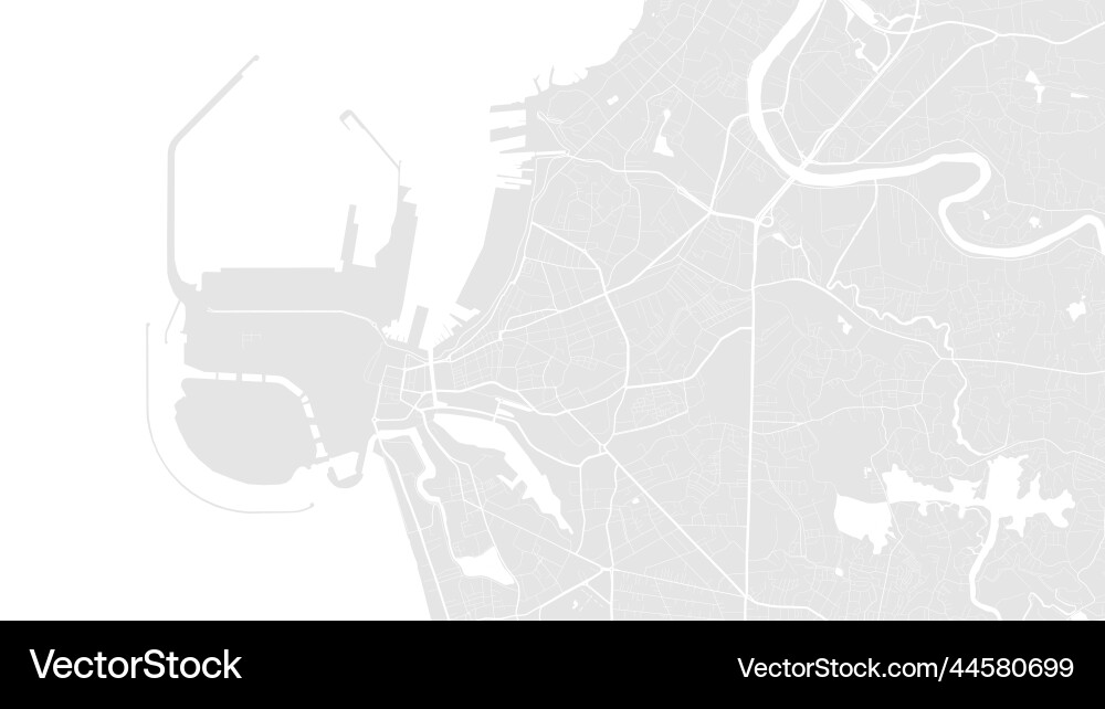 White and light grey colombo city area background Vector Image