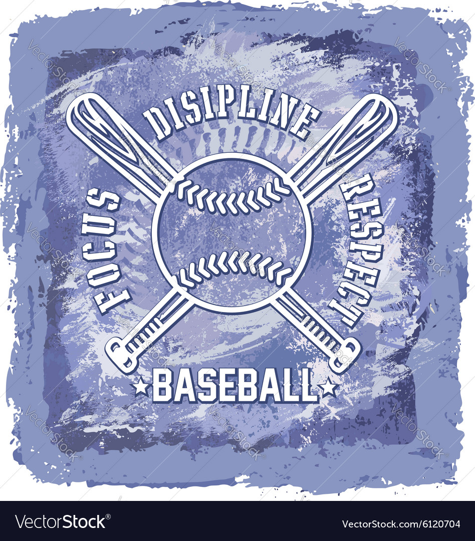 Baseball abstract background Royalty Free Vector Image