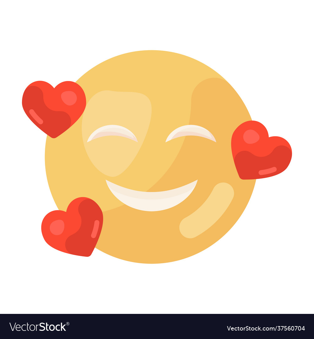 Heart emoji Royalty Free Vector Image - VectorStock