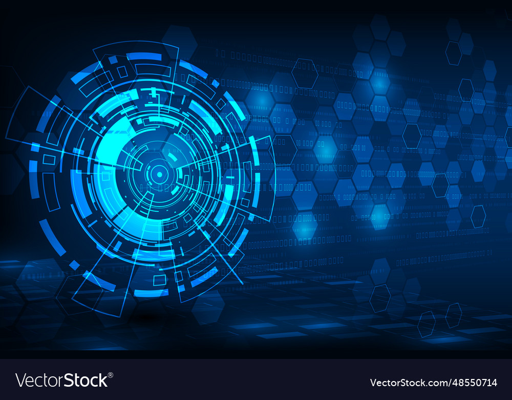 Abstract technology communication concept Vector Image