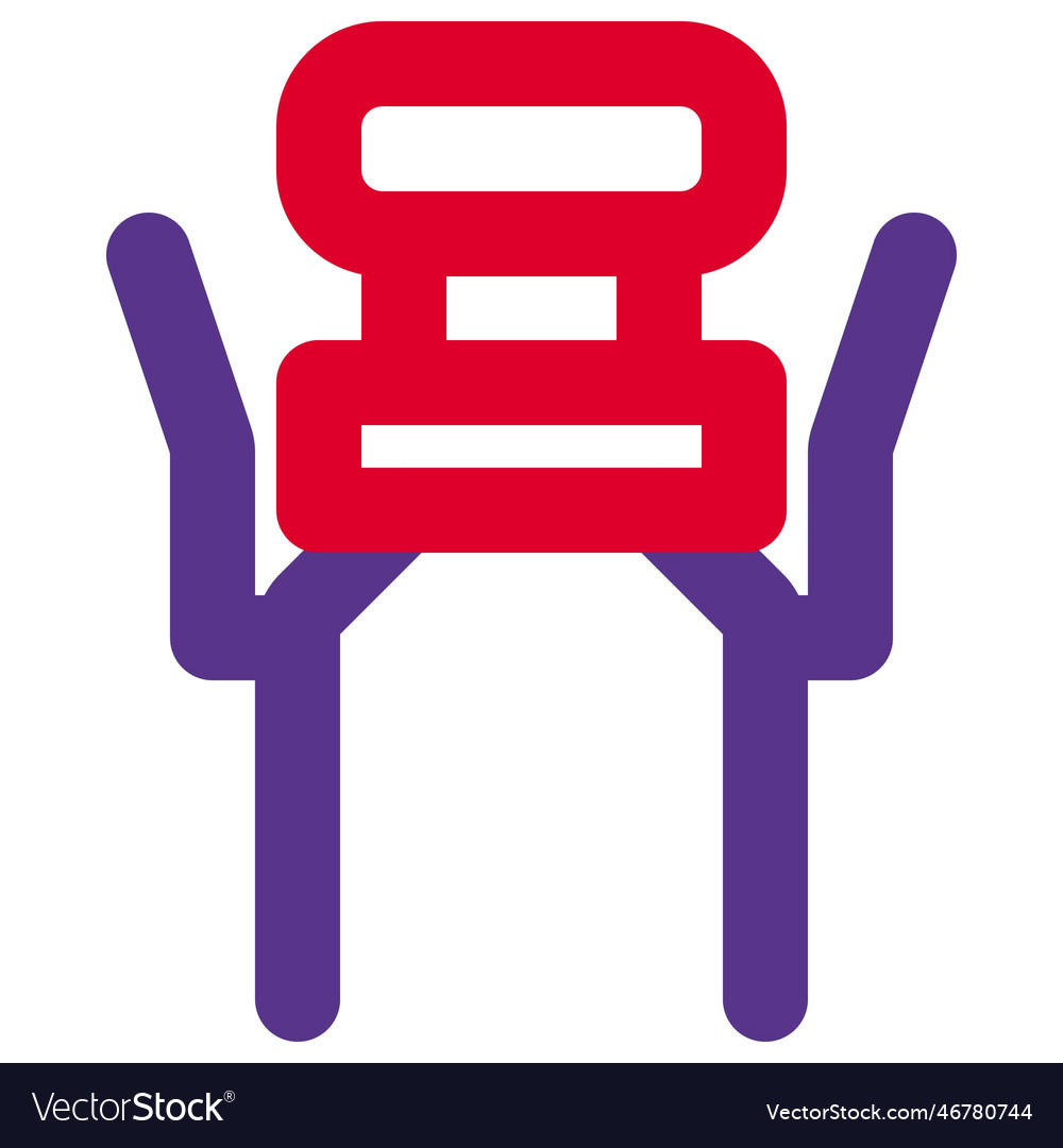 Bath chair designed for disable peoples Royalty Free Vector