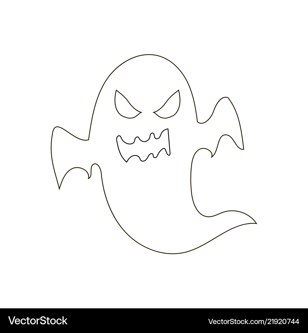 Ghost Royalty Free Vector Image - VectorStock