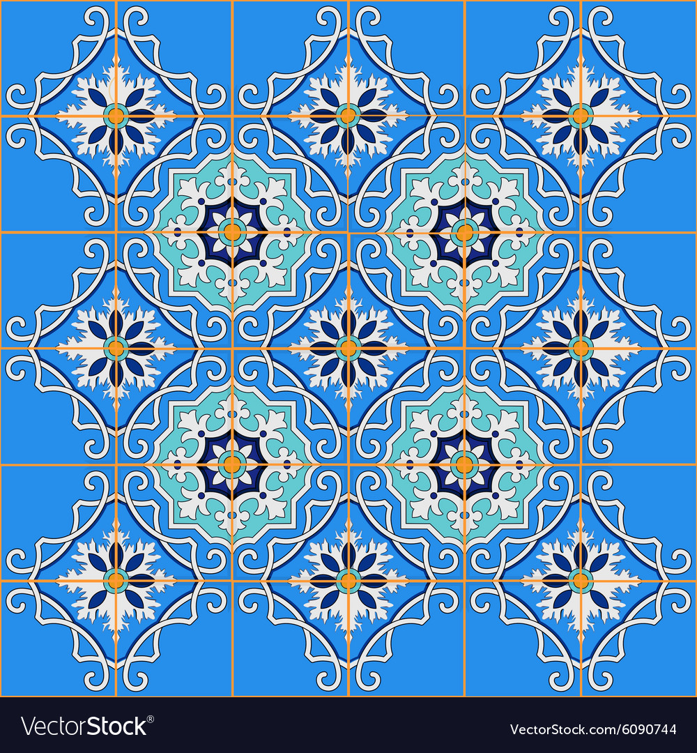 Seamless moroccan tiles