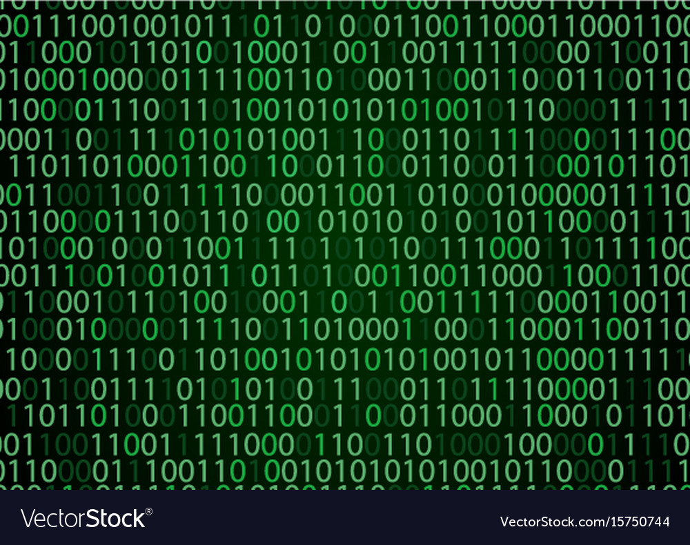 Technology binary background Royalty Free Vector Image