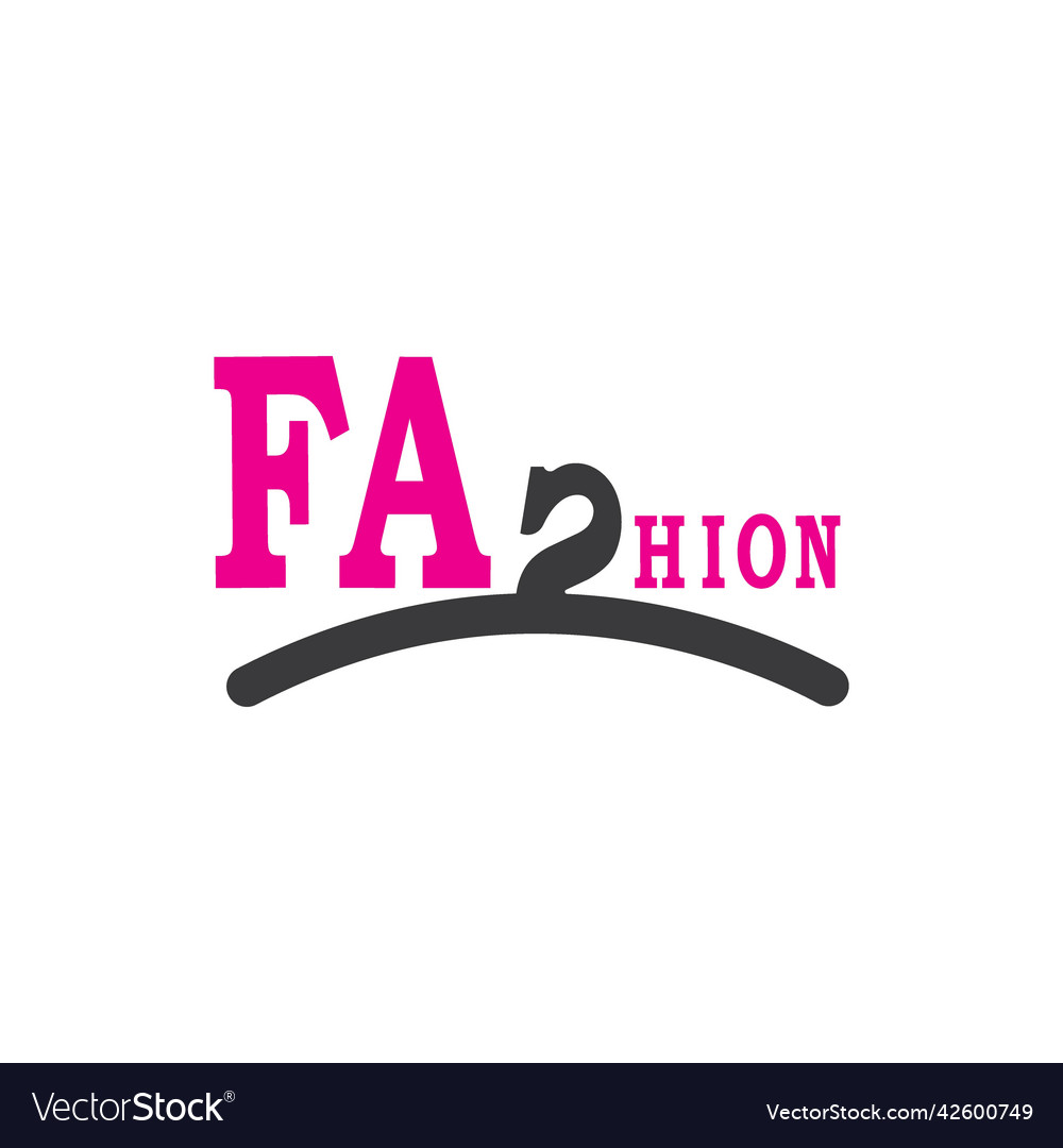 hanger-logo-royalty-free-vector-image-vectorstock