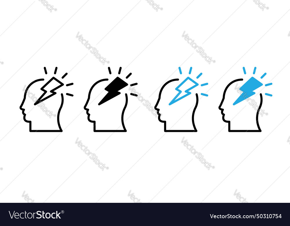 Comprehension icon set understand wisdom Vector Image