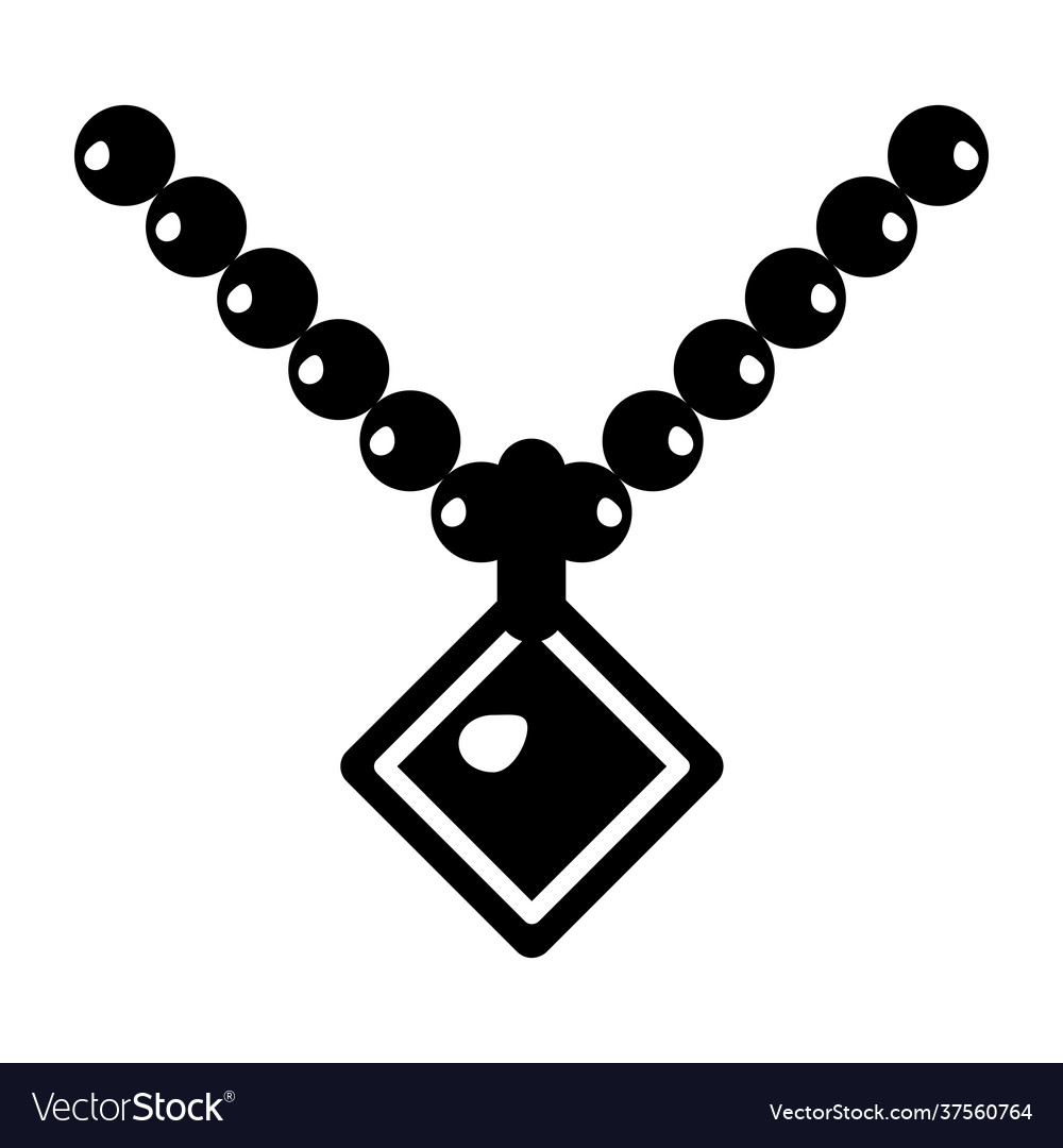 Necklace Royalty Free Vector Image - VectorStock