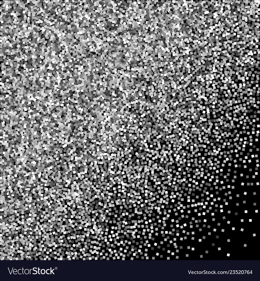 Silver glitter luxury sparkling confetti scattere Vector Image