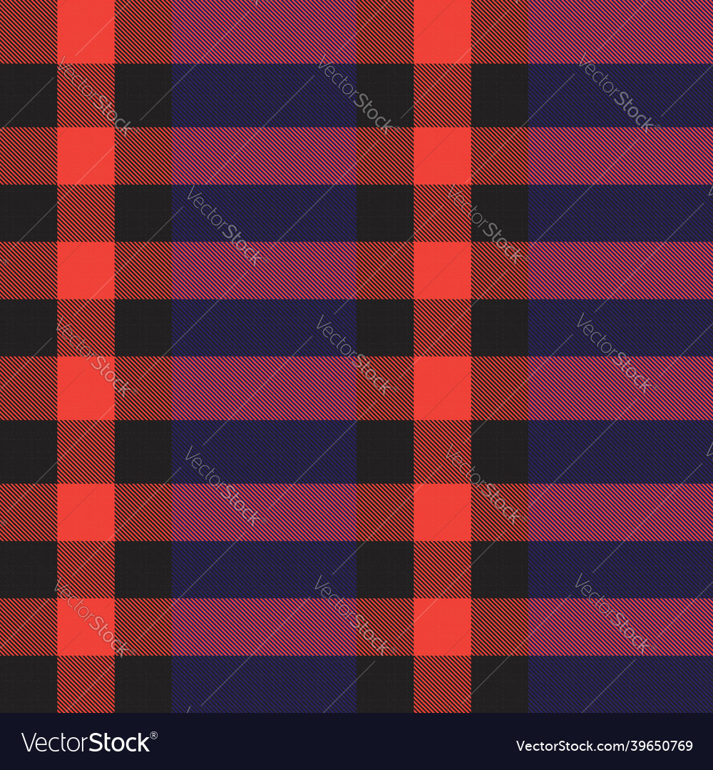 Asymmetric plaid textured seamless pattern Vector Image