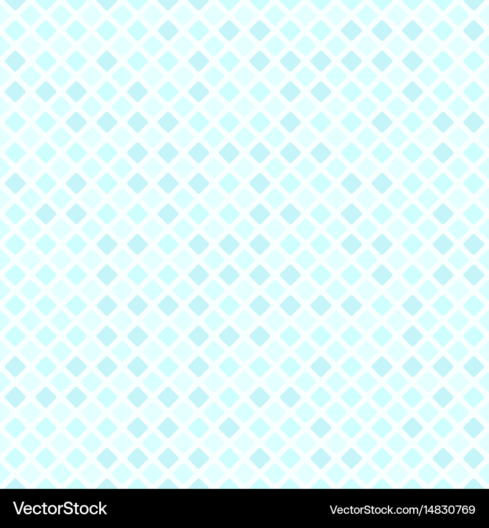 Cyan diamond pattern seamless background Vector Image