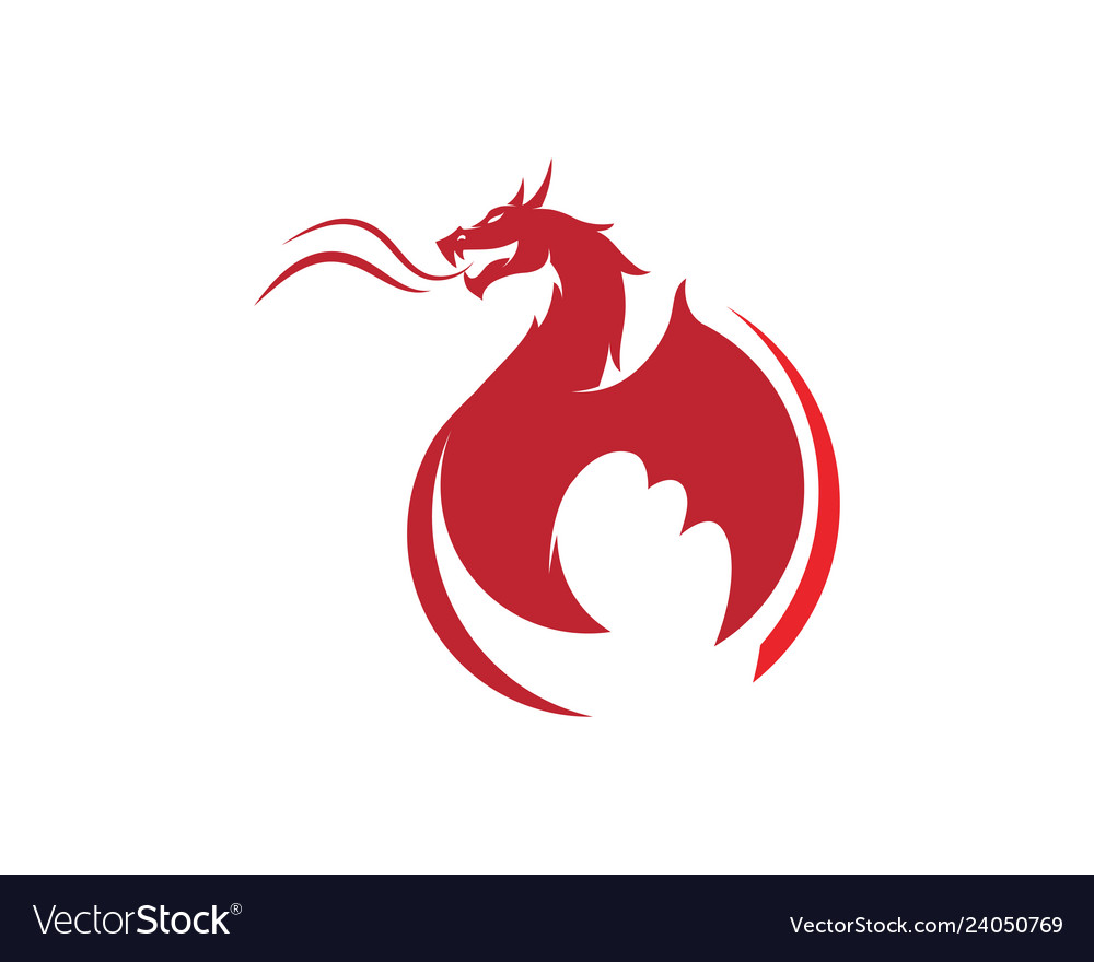 Dragon icon Royalty Free Vector Image - VectorStock