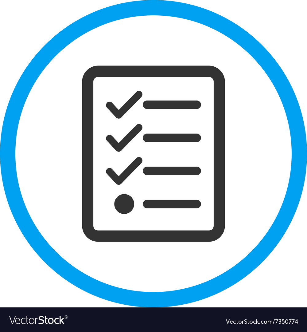 checklist-rounded-icon-royalty-free-vector-image