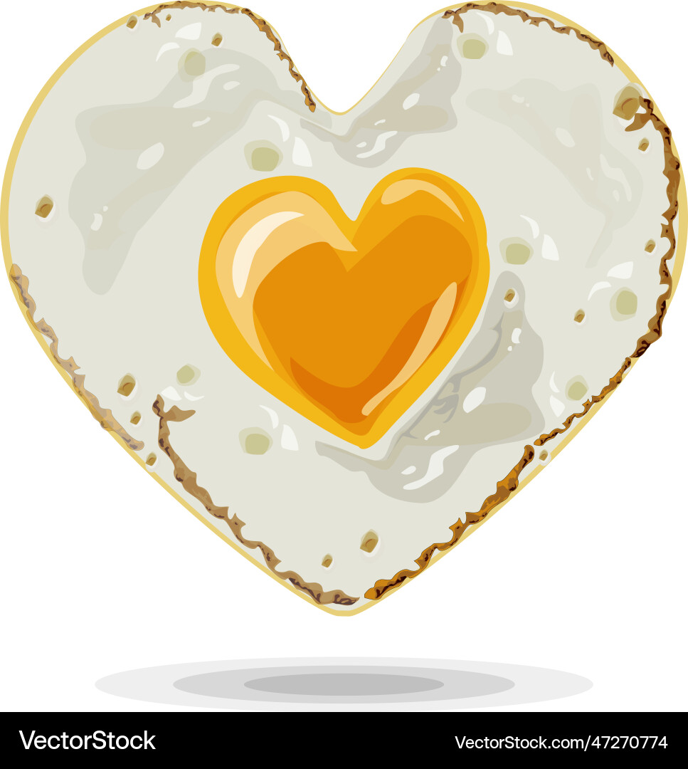 Fried eggs Royalty Free Vector Image - VectorStock