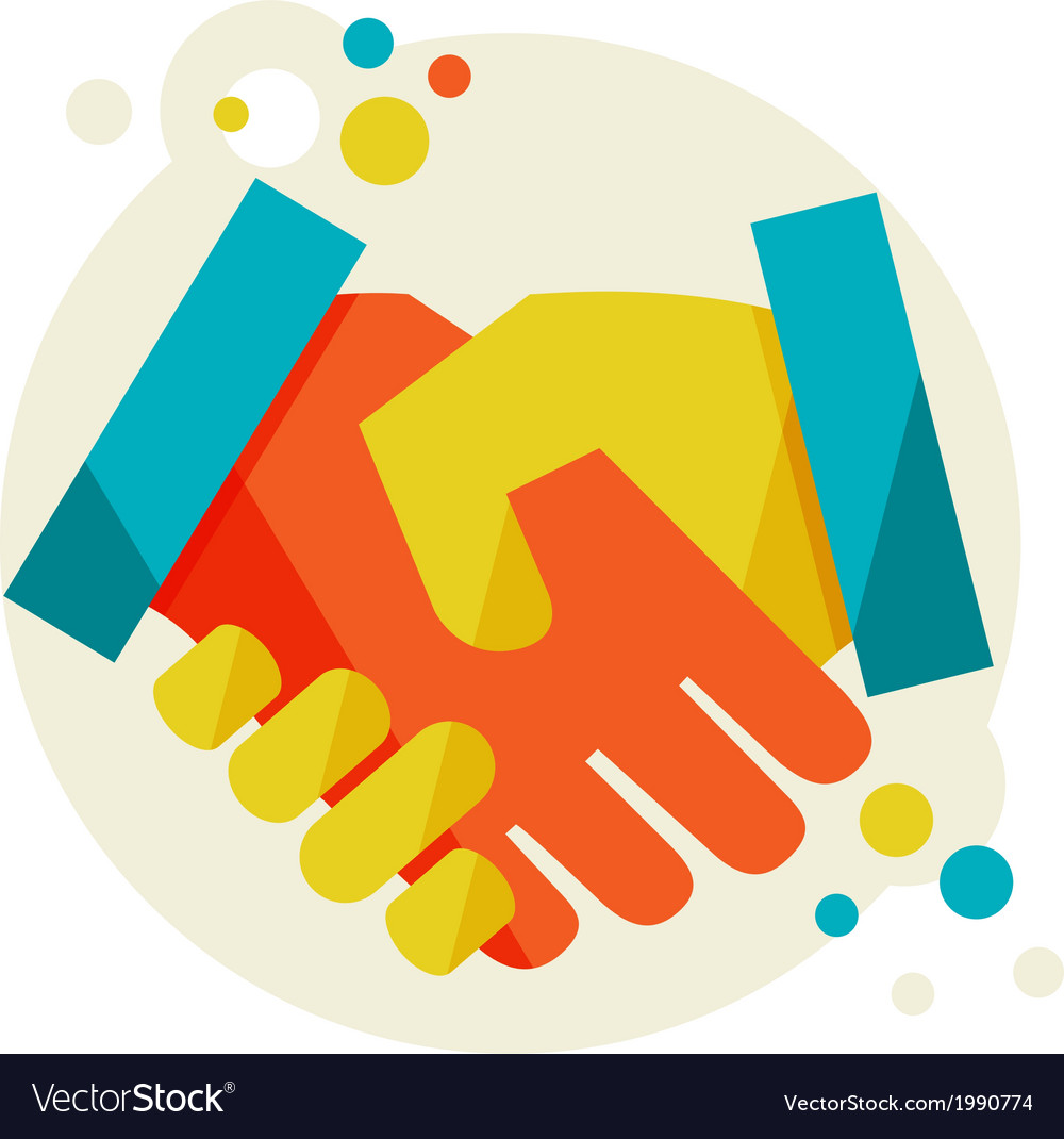 Handshake Royalty Free Vector Image - VectorStock