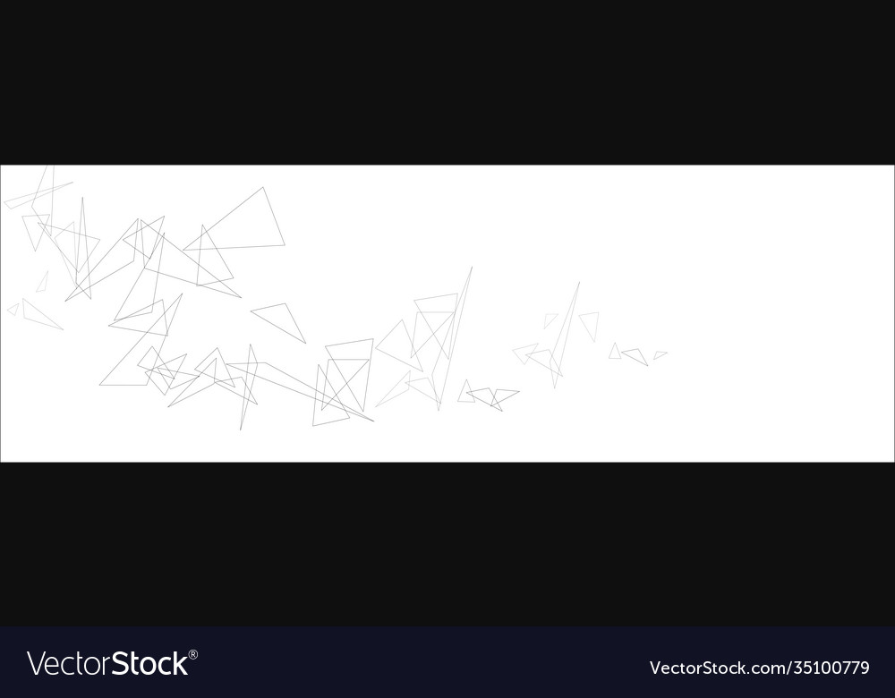 Abstract triangular background on white Royalty Free Vector