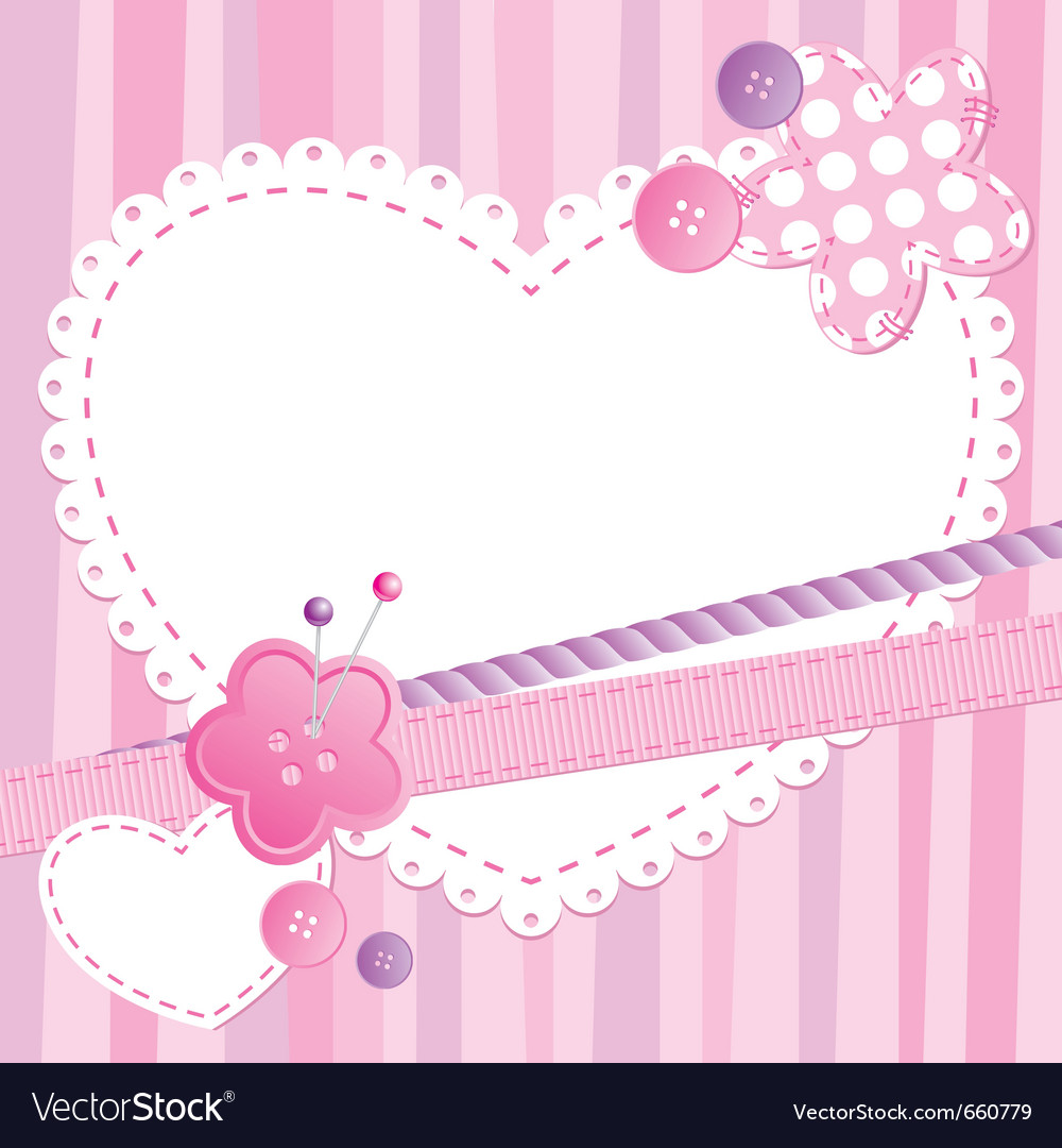 Download Cute frame Royalty Free Vector Image - VectorStock